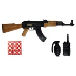 ست اسباب بازی تفنگ طرح کلاشینکف مدل AK-47 | چند رنگ | گارانتی اصالت و سلامت فیزیکی کالا