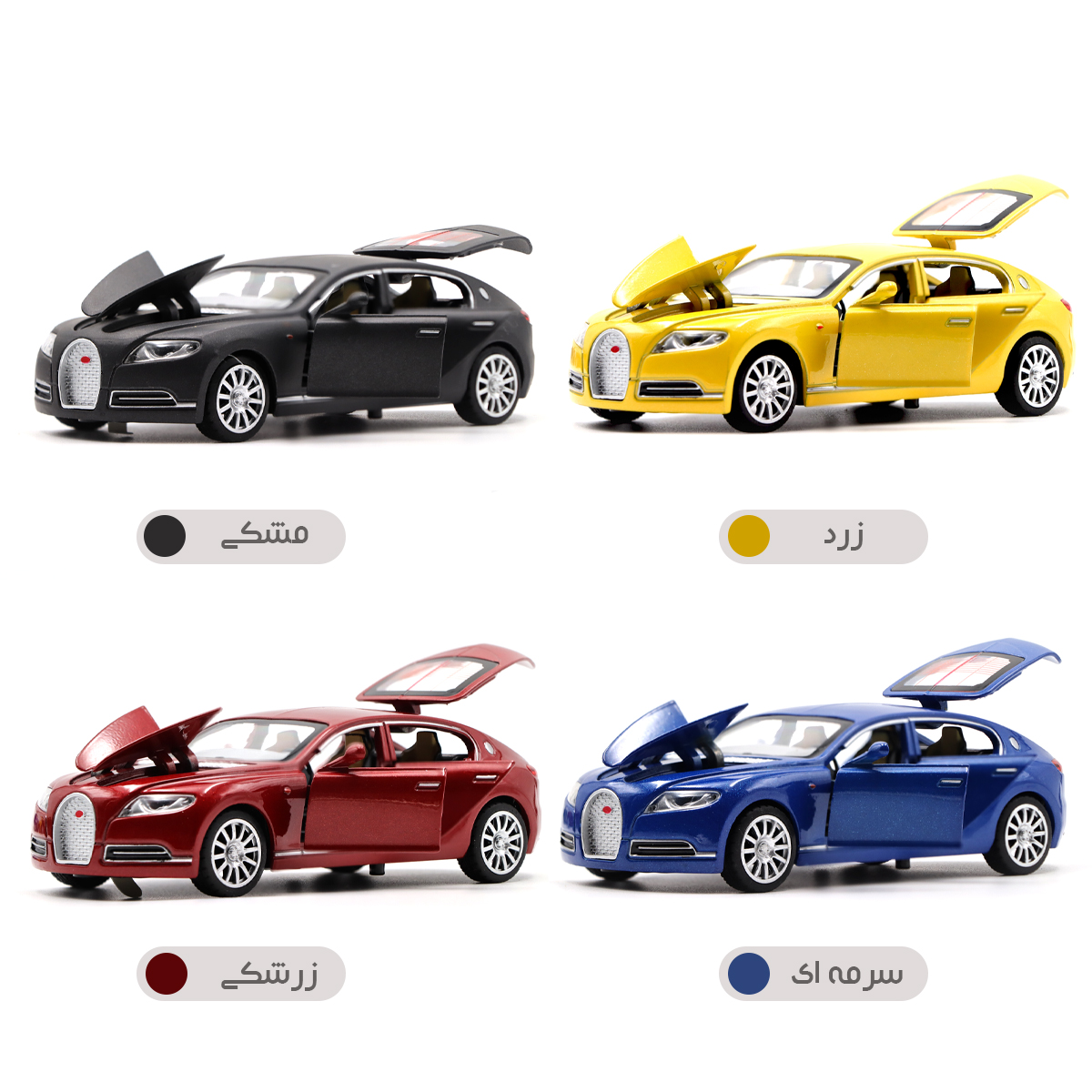 ماکت ماشین مدل بوگاتی 16C