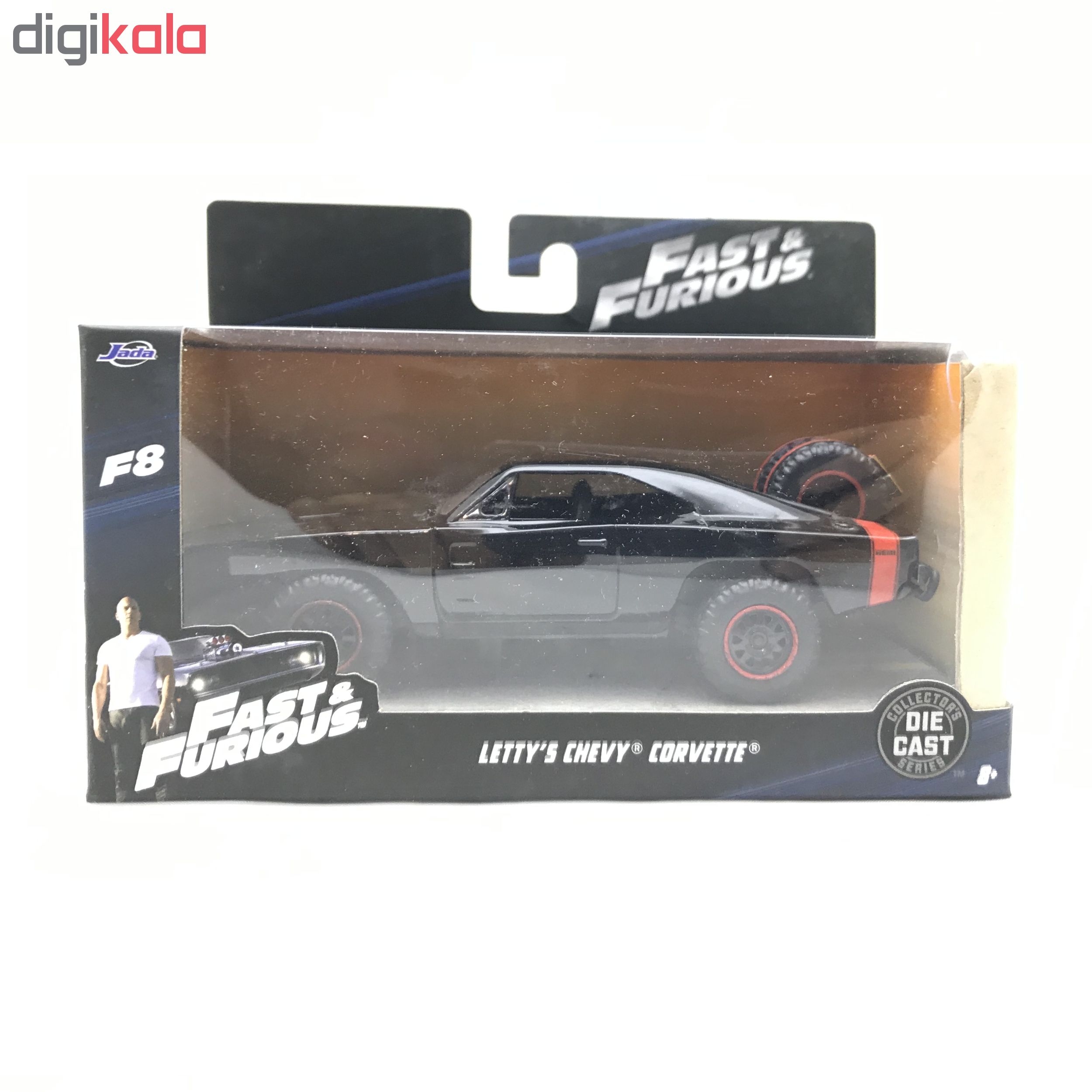 ماشین بازی جادا طرح Dodge Charger 1920 | مشکی | گارانتی اصالت و سلامت فیزیکی کالا