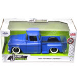 ماکت ماشین جادا مدل 1955 Chevrolet Stepside Truck | آبی | گارانتی اصالت و سلامت فیزیکی کالا