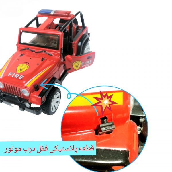 ماکت ماشین مدل جیپ پلیس