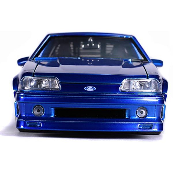 ماکت ماشین جادا مدل فلزی Ford Mustang GT 1989 | آبی | گارانتی اصالت و سلامت فیزیکی کالا