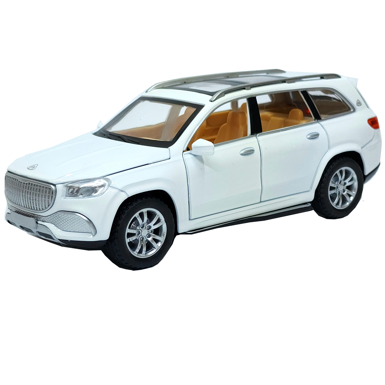 ماکت ماشین مدل فلزی عقبکش بنز میباخ GLS600