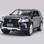 ماشین بازی مدل فلزی عقبکش موزیکال لکسوس LX570