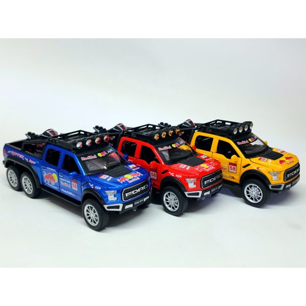 ماشین بازی چه ژی مدل فورد طرح RAPTOR به همراه موتور مجموعه 2 عددی