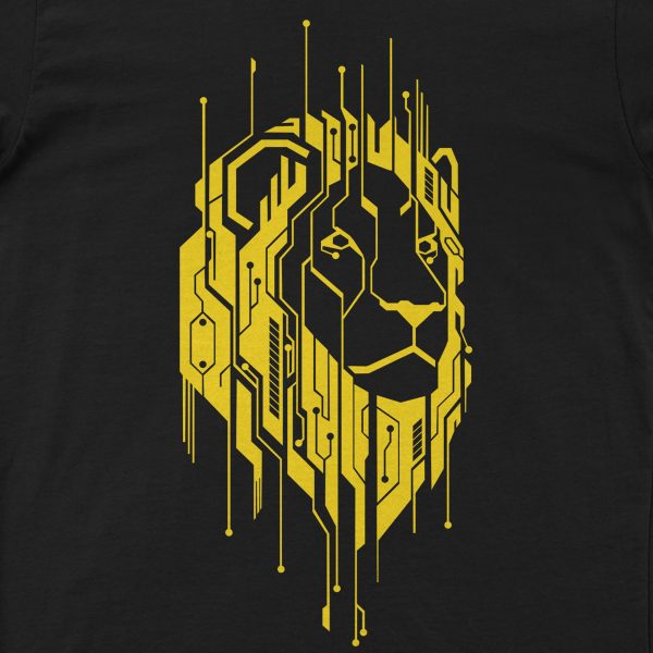 تی شرت آستین کوتاه مردانه گاندو مدل lion