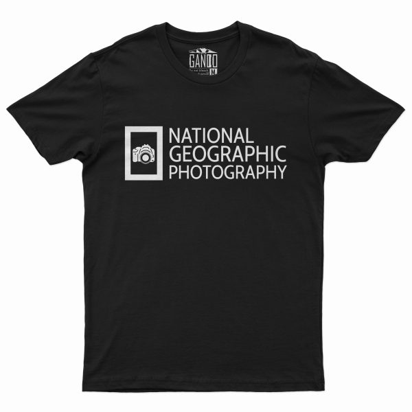 تی شرت آستین کوتاه مردانه گاندو مدل national geographic photography