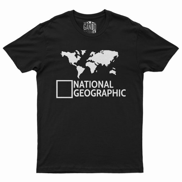 تی شرت آستین کوتاه مردانه گاندو مدل national geographic