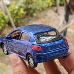 ماشین بازی ناب سل مدل عقب کش پژو 206 طرح درب بازشو - تصویر 3