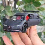 ماشین بازی ناب سل مدل فلزی درب بازشو بوگاتی شیرون MAAT COVER SPORT - تصویر 7