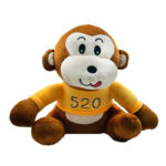 عروسک ناب سل مدل پولیشی میمون طرح 520 ارتفاع 25 سانتی متر - تصویر 4