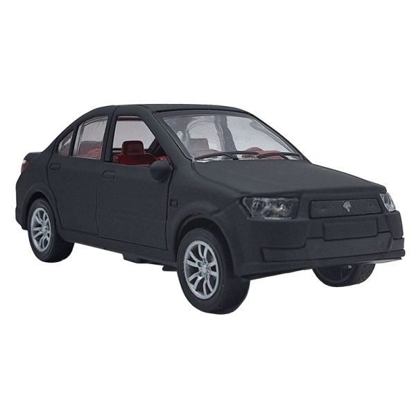ماشین بازی ناب سل مدل دنا موزیکال عقب کش طرح red trim