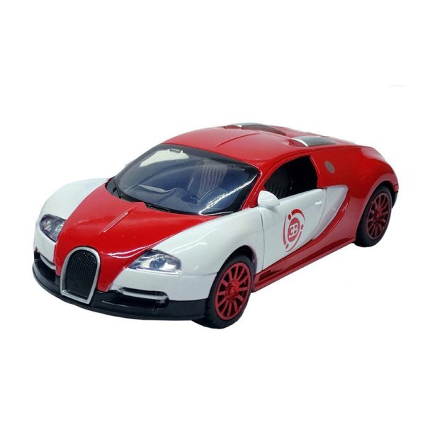 ماشین بازی ناب سل مدل بوگاتی ویرون Bugatti طرح موزیکال چراغدار