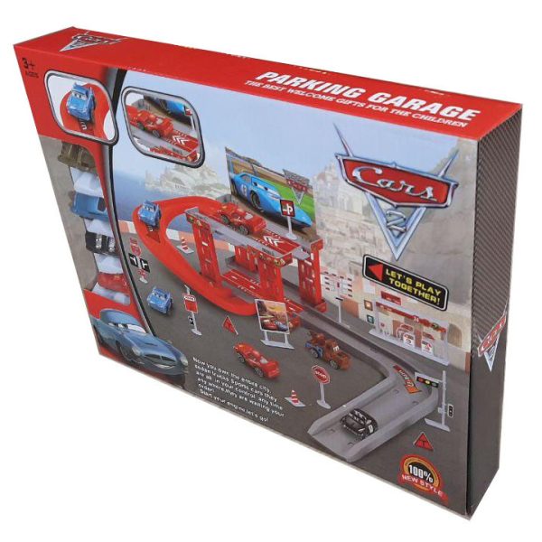کیت ماشین بازی طرح پارکینگ مک کویین کد 40150