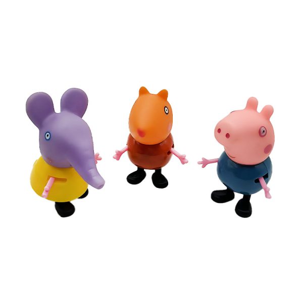فیگور ناب سل مدل Peppa Pig کد FI11108 مجموعه 3 عددی