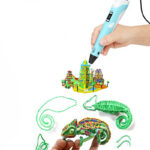قلم طراحی سه بعدی ناب سل مدل 3D pen-2 - تصویر 6
