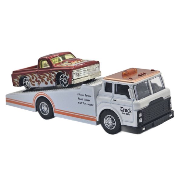 ماشین بازی ناب سل مدل TRUCK TRANSPORT مجموعه 2 عددی