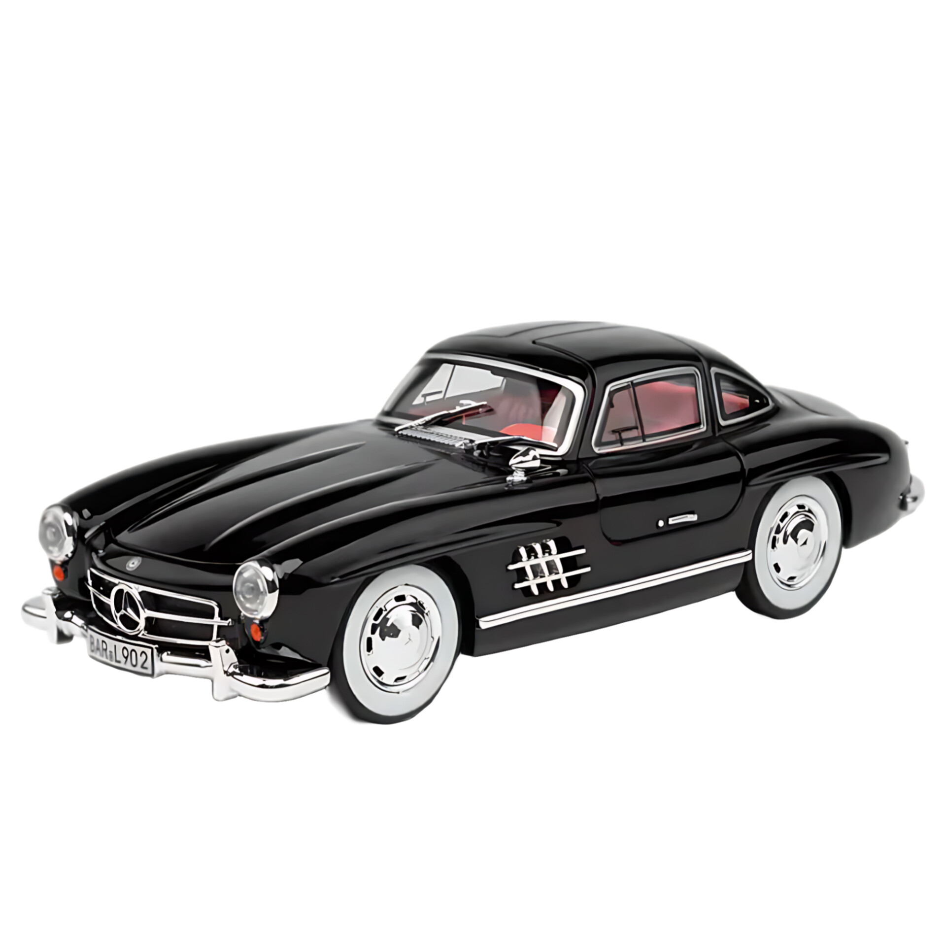 ماکت ماشین ناب سل مدل بنز کلاسیک اس ال Mercedes benz SL300 به همراه جاسوییچی