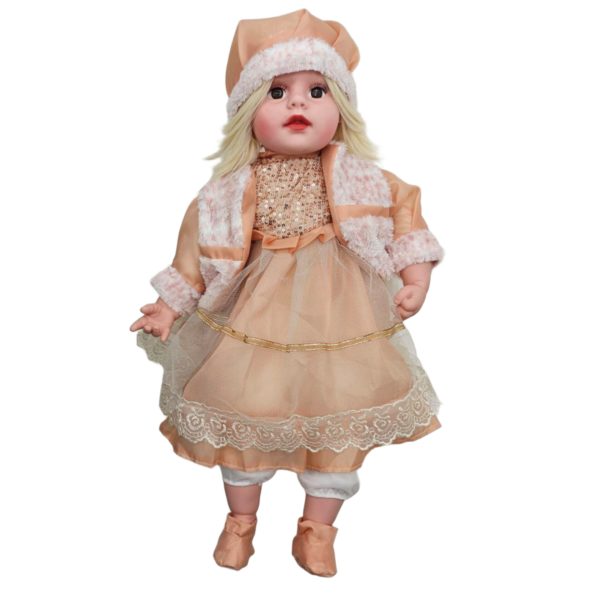 عروسک ناب سل مدل موزیکال ارتفاع 55 سانتی متر کد Doll002