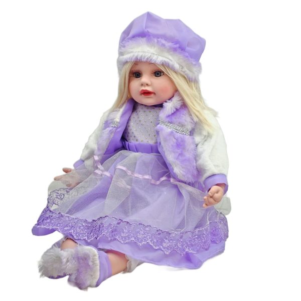 عروسک ناب سل مدل موزیکال ارتفاع 55 سانتی متر کدDoll003