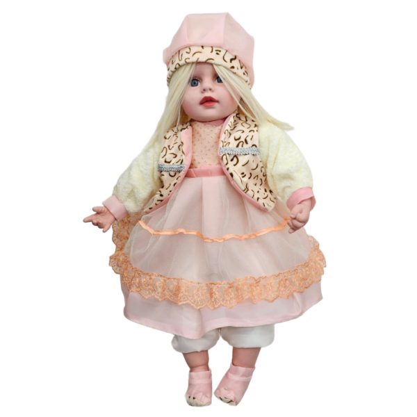 عروسک ناب سل مدل موزیکال ارتفاع 55 سانتی متر کد Doll004