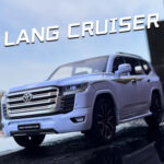 ماکت ماشین ناب سل مدل تویوتا لندکروز فلزی TOYOTA LANDCRUISER LC300 به همراه جاسوییچی - تصویر 7