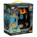 اسباب بازی ناب سل مدل تفنگ و کلاه کاسکت با صفحه نمایش شماره انداز صدادار چراغدار SHOOTING GAME 2IN1 LIGHT &SOUND - تصویر 9