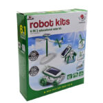 کیت آموزشی ناب سل مدل ربات 6 کاره 6IN1 EDUCATIONAL SOLAR KIT - تصویر 3