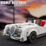 ساختنی 317 تکه ناب سل مدل کادیلاک الدورادو اسپرت BUILDING BLOCKS SPORTCAR WHI 317 PCS - تصویر 4