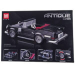 ساختنی 339 تکه ناب سل مدل مرسدس بنز 190 اس ال دبلیو کلاسیک اسپرت Mercedes-Benz 190 SLW BUILDING BLOCKS SPORTCAR BLK 339 PCS 190 - تصویر 6