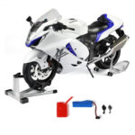 موتور بازی ناب سل مدل سوزوکی هایابوسا دودزا شارژی کد SUZUKI HAYABUSA SPRAY 003 1:6 - تصویر 11