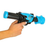 اسباب بازی ناب سل مدل تفنگ و کلاه کاسکت با صفحه نمایش شماره انداز صدادار چراغدار SHOOTING GAME 2IN1 LIGHT &SOUND - تصویر 3
