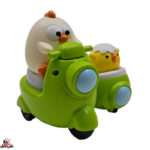 اسباب بازی ناب سل مدل جوجه و مرغ فشاری قدرتی وسپا سوار CHIKEN FUN PRESSURE مجموعه 2 عددی - تصویر 4