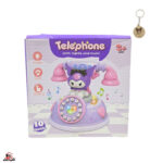 بازی آموزشی ناب سل مدل تلفن موزیکال چراغدار طرح کرومی KUROUMI MUSICALTELEPHONE به همراه جاسوییچی - تصویر 2