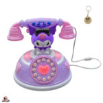 بازی آموزشی ناب سل مدل تلفن موزیکال چراغدار طرح کرومی KUROUMI MUSICALTELEPHONE به همراه جاسوییچی - تصویر 4