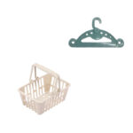 اسباب بازی ناب سل مدل ماشین لباسشویی چراغدار موزیکال کد WASHING MACHINE NAAB001 به همراه چوب لباسی و سبد لباس - تصویر 5
