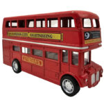 ماکت ماشین ناب سل مدل اتوبوس لندن کد LONDON BUS PULL BACK &GO ACTION NAAB002 - تصویر 3