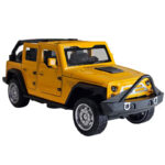 ماکت ماشین ناب سل مدل جیپ رانگلر پیکاپ آفرود فلزی عقب کش کد WRANGLER PICKUP METAL CAR NAAB002 SCALE 1:48 - تصویر 5