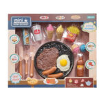 ست اسباب بازی ناب سل مدل آشپزخانه کوچک طرح صبحانه مجموعه 16 عددی کد 16IN1 MINI LITTLEKITCHEN - تصویر 8