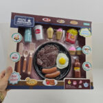 ست اسباب بازی ناب سل مدل آشپزخانه کوچک طرح صبحانه مجموعه 16 عددی کد 16IN1 MINI LITTLEKITCHEN - تصویر 6