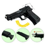 تفنگ بازی ناب سل مدل کلت خشاب خور C19 کد AIRSOFT GUN C19 مناسب برای نوجوانان - تصویر 3
