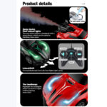 ماشین بازی کنترلی مسابقه‌ای مدل دودزا شارژی KMRC کد Dudza model racing control game machine K660-3A scale1:20 با حرکت چهار جهته، چراغ‌دار و مقیاس 1:20 - تصویر 7