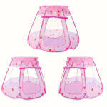 چادر بازی کودک ناب سل مدل ستاره کد SERIES TENT NO.1121 - تصویر 7