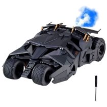 ماکت ماشین بتموبیل تامبلر دودزا فلزی موزیکال چراغدار کد SPRAY DIECAST 1:24 BATMOBILE TUMBLER به همراه آچار