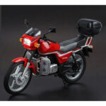 ماکت موتور بازی ناب سل مدل سوزوکی جی اس 125 فلزی چراغدار موزیکال کد 1:12SUZUKI GS125 MOTORCYCLE - تصویر 6
