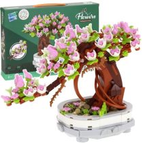 ساختنی 462 تکه ناب سل مدل گیاه گلدانی بنسای کد POTTED PLANT کد FLOWERS BUILDING BLOCK SERIES POTTED PLANT