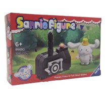 ساختنی 20 تکه ناب سل مدل سینمارول و دوربین عکاسی کد SANRIO FIGURE 86093 NO.1