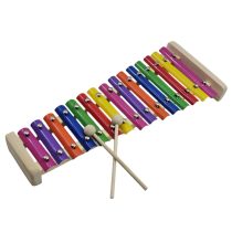 بازی آموزشی بلز ناب سل مدل چوبی 15 نت 15TONES WHITH 2MALLETS