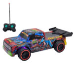 ماشین بازی کنترلی ناب سل مدل وانت پیکاپ آفرود دودزا شارژی چراغدار 4 کانال اسپرت کد HIGH SPEED RACING LIGHT SPRAYS 4CH SCALE 1:16 NAAB001 - تصویر 2