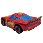 ماکت ماشین ناب سل مدل مک کوئین فلزی چراغدار موزیکال کد McQueen Metal Light-Up Musical به همراه استند - تصویر 6